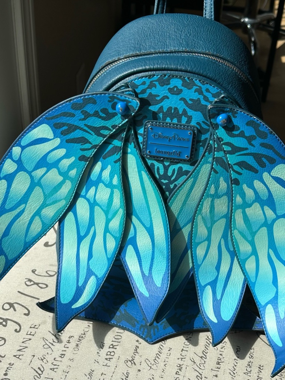 Rare Loungefly Avatar Pandora Banshee Mini Backpack (Disney Parks)
